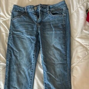 American Eagle Outfitters Blue Skinny Jeans with Stretch